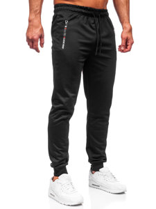 Pantaloni jogger da uomo neri Bolf JX5003