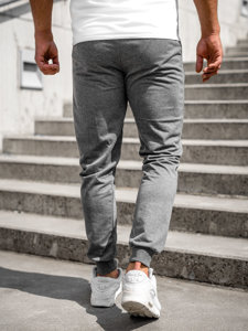 Pantaloni jogger in tuta da uomo antracite Bolf JX5003A